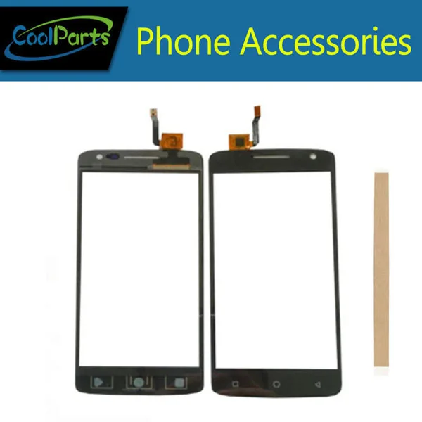 

1PC/Lot Original Quality 5.0 Inch For Dexp Ixion EL250 Touch Screen Digitizer Panel Lens Glass White Black Color With Tape