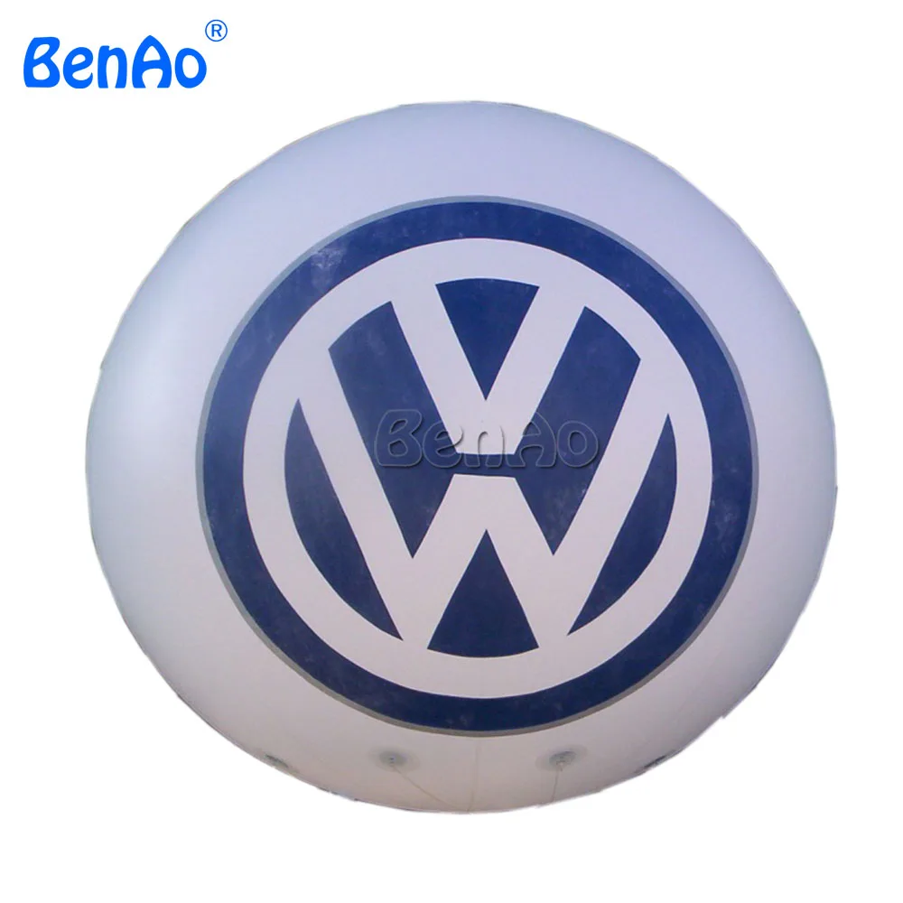 

AO068 BENAO DHL+printing &Inflatable helium balloon with brand logo/ 0.18mm PVC Helium balloon Advertising PVC balloon