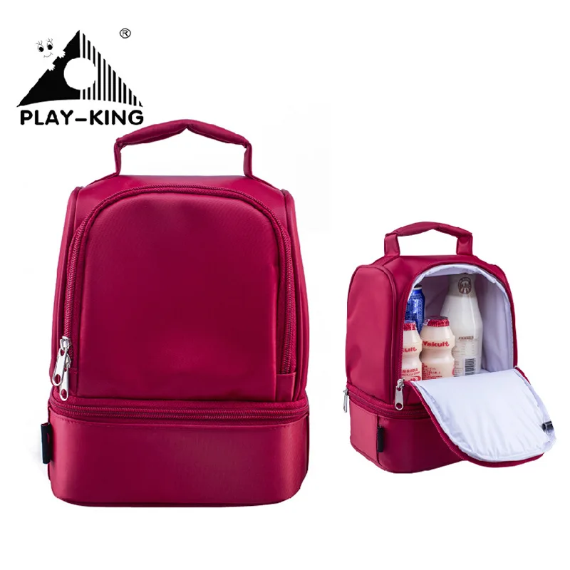 Playking Double thick insulation bag lunch ice portable breast preservation boxes Cool Bag Picnic also can use outside | Спорт и