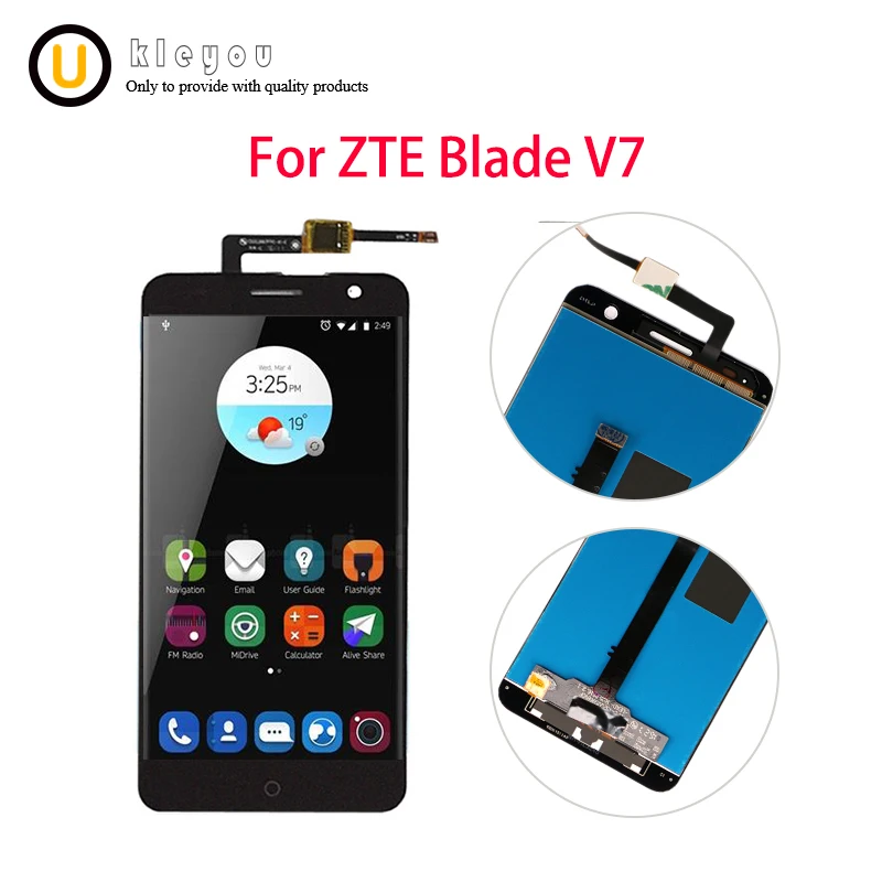 

High quality For ZTE Blade V7 Screen LCD Touch Digitizer For ZTE V7 LCD Screen for ZTE Blade V7 LCD display