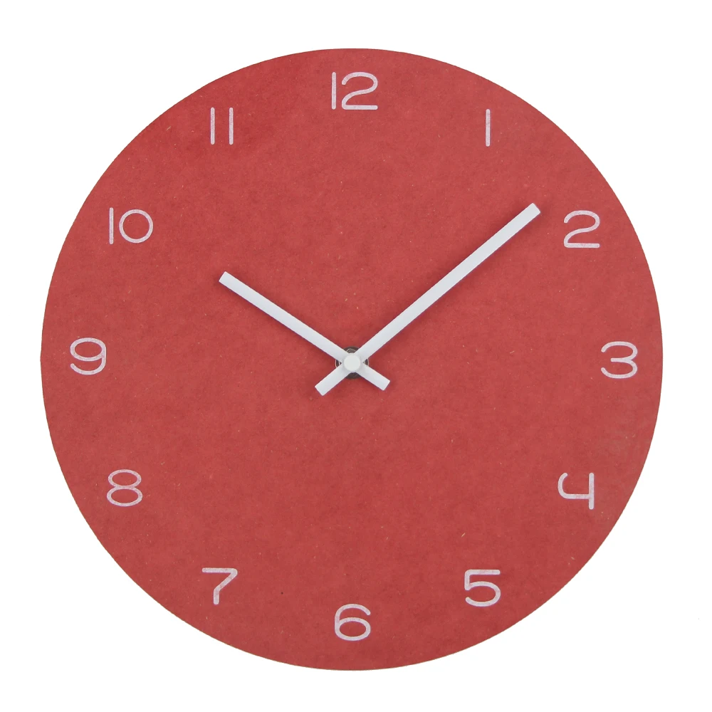 

2019 New Arrivals Slient Wall Clock Modern Brief Style Wood Round Wall Clocks Vintage Quartz Home Decor Relogio de parede Gifts