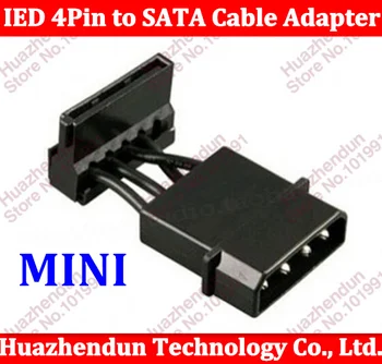 

New short IDE 4Pin to SATA D type Adatper Cable Free shipping