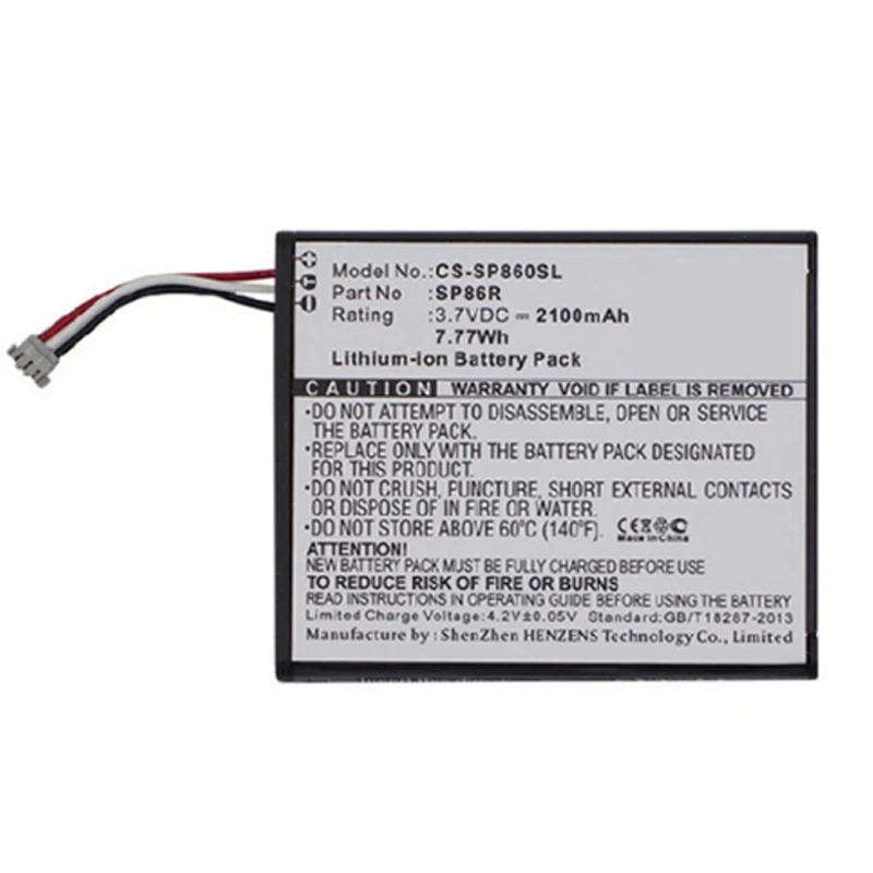 

3.7V SP86R 2100mAh Rechargeable Battery Pack for Sony PSV 2000 PSVITA 2000 Built-in Li-Ion Lithium Batteries