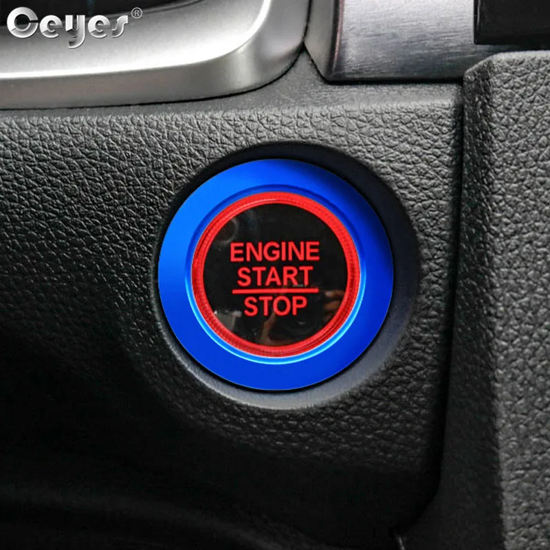 Car Start Engine Button Key Ring for CIVIC (1)
