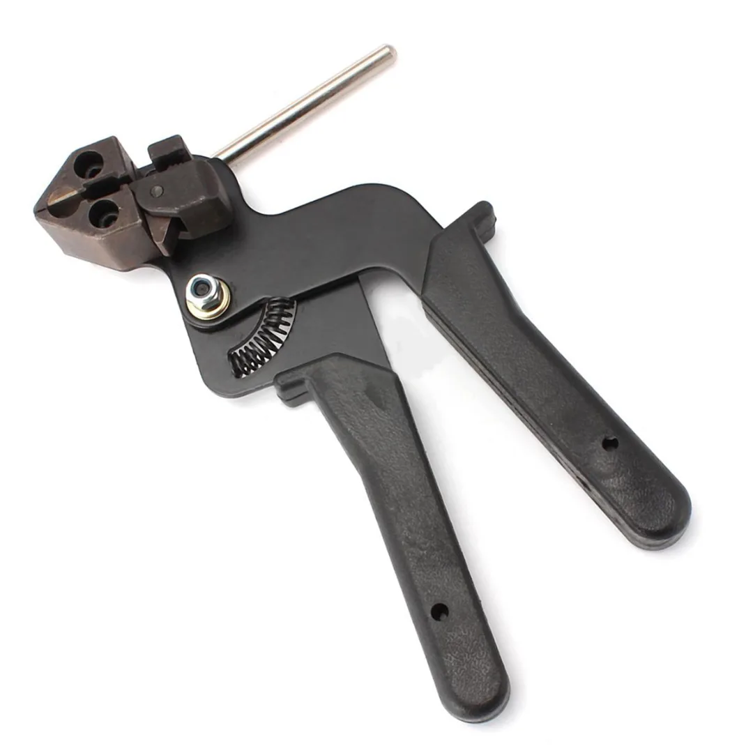 DWZ Heavy Duty Stainless Steel Cable Tie Tool Fasten Pliers Crimper Tensioner Cutter