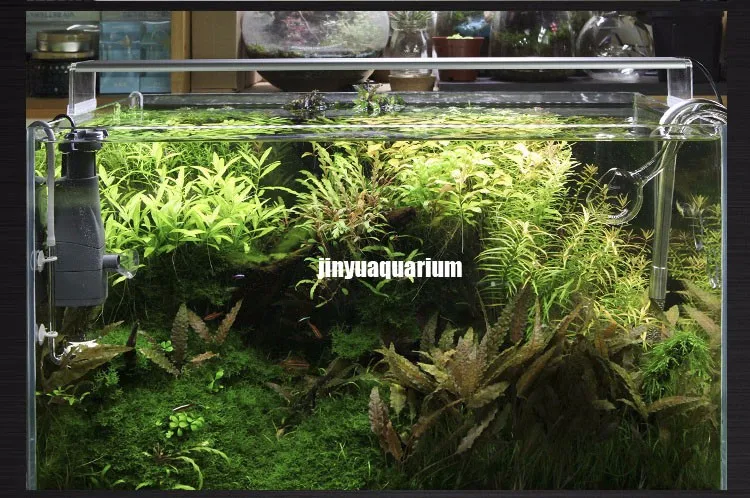 Chihiros стиль ada Светодиодная лампа для роста растений серия мини нано короткое водяное растение для аквариума рыбный бак металлический кронштейн рассвет закат