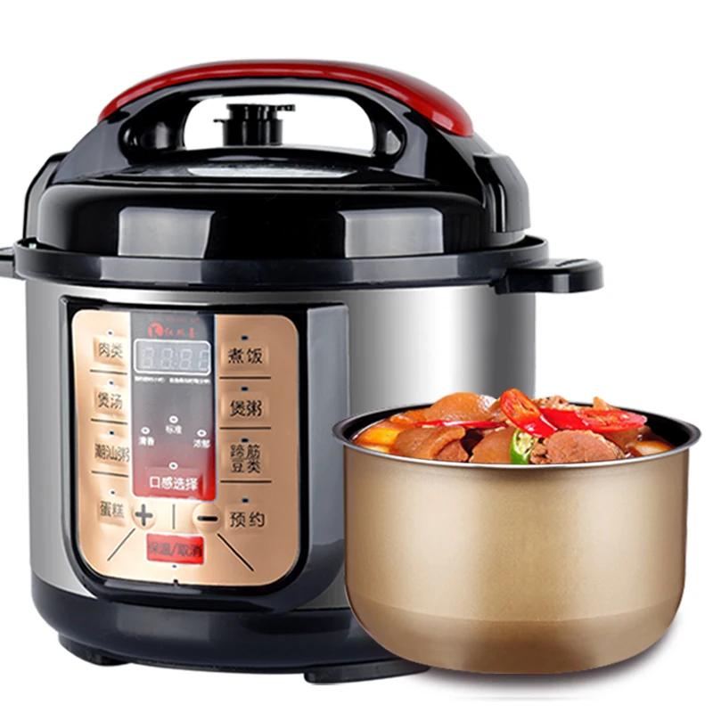 Stainless steel pressure cookers nonstick gall 5L large capacity cooker