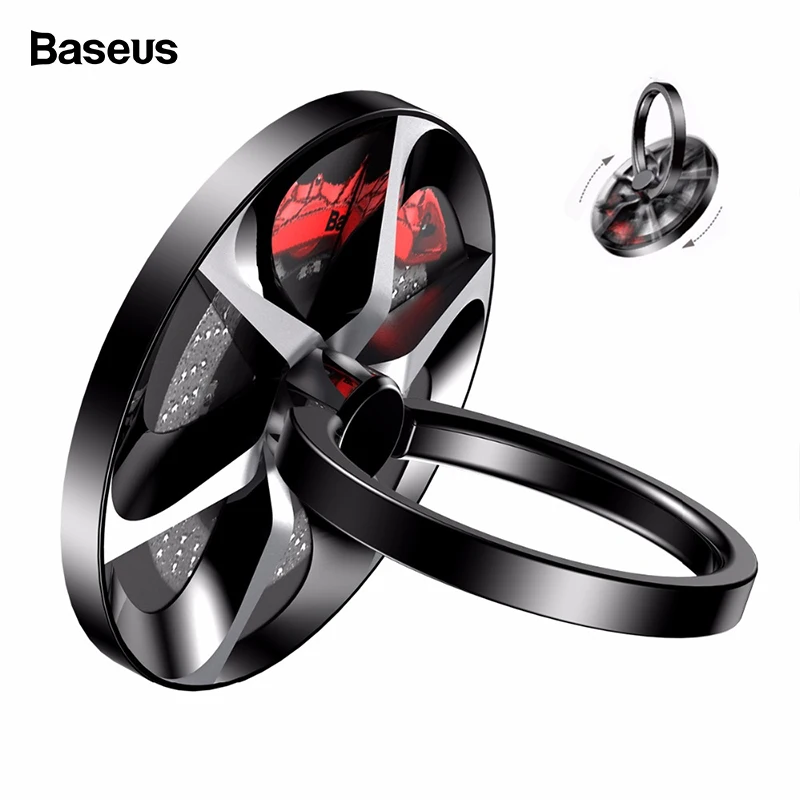 Baseus Universal Fidget Spinner Finger Ring Holder 360 Degree Metal Spinner For iPhone 7 6 Samsung S8 Tablet Smartphone Bracket