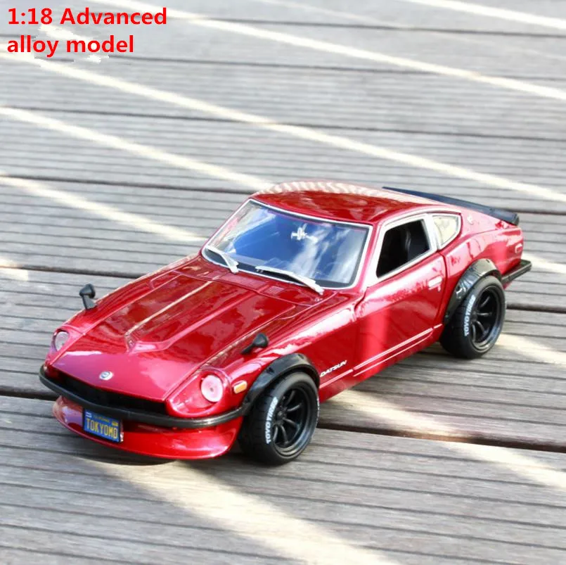 

1:18 advanced alloy car toy,diecast metal model vehicle,Collection model,High simulation NISSAN 1971DATSUN 240Z free shipping