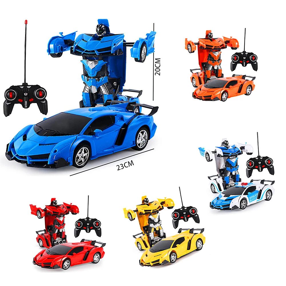 

TechnicTransformation RC Car Remote Control Car Radio-Controlled Sport Car Drift Model Transform Toy 1:18 One-key