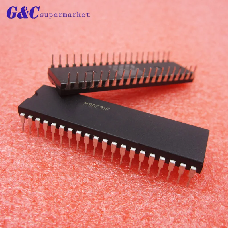 1/5PCS M80C31F 80C31F M80C31 40PINS CMOS 8-Bit Microcontroller IC
