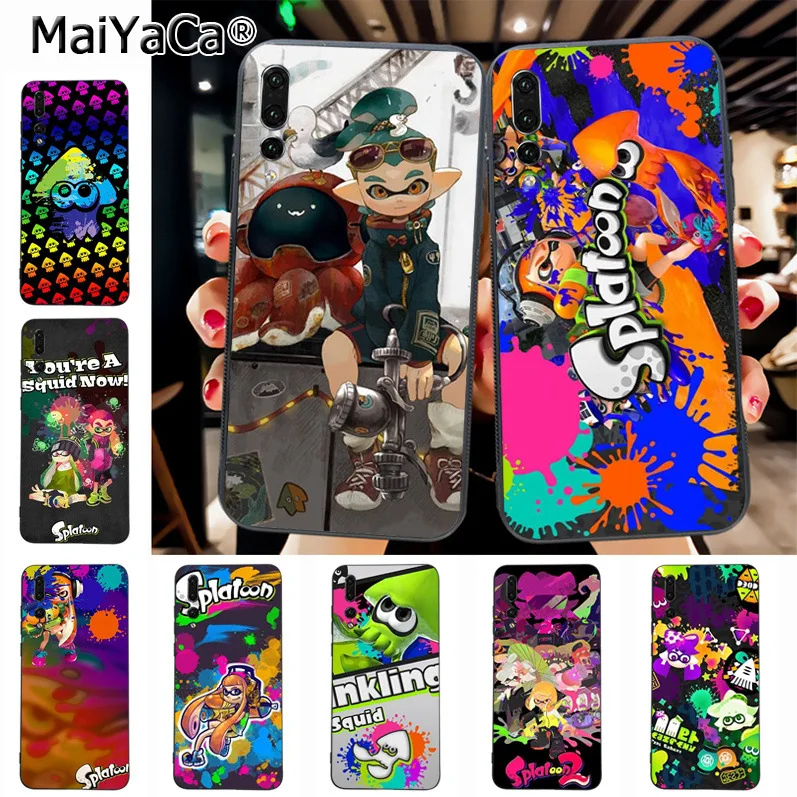 

Maiyaca Cute Hot Splatoon Art Special Offer Luxury Vertical phone case for Huawei Honor 9 Honor 10 P20 case Coque
