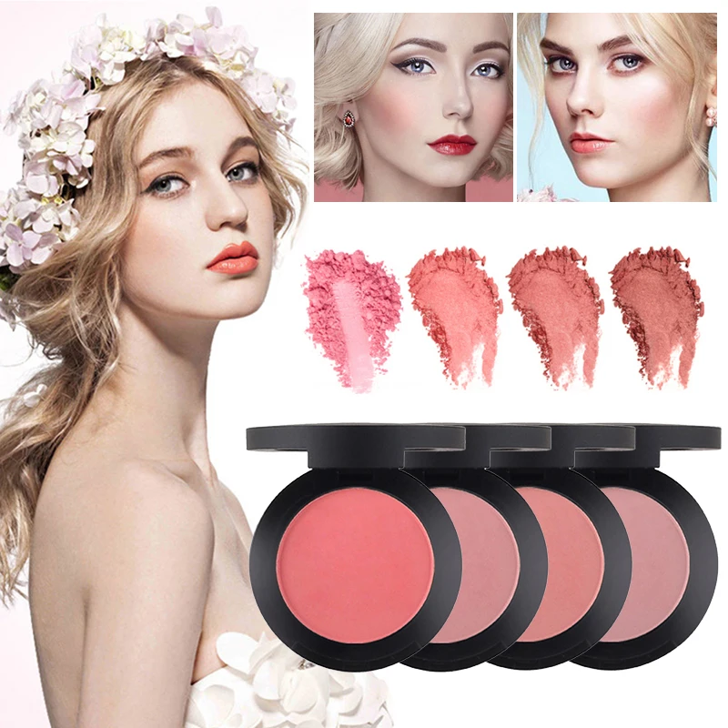 

Makeup Cheek Blush Powder 8 Color Blusher Different Color Powder Pressed Foundation Face Makeup Blusher TSLM1