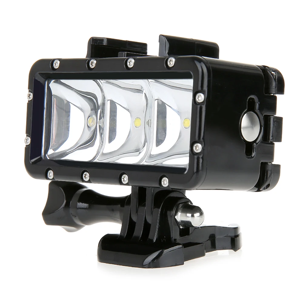 Sports Camera 30M 2.8W Underwater Video Camera Flash Light Waterproof