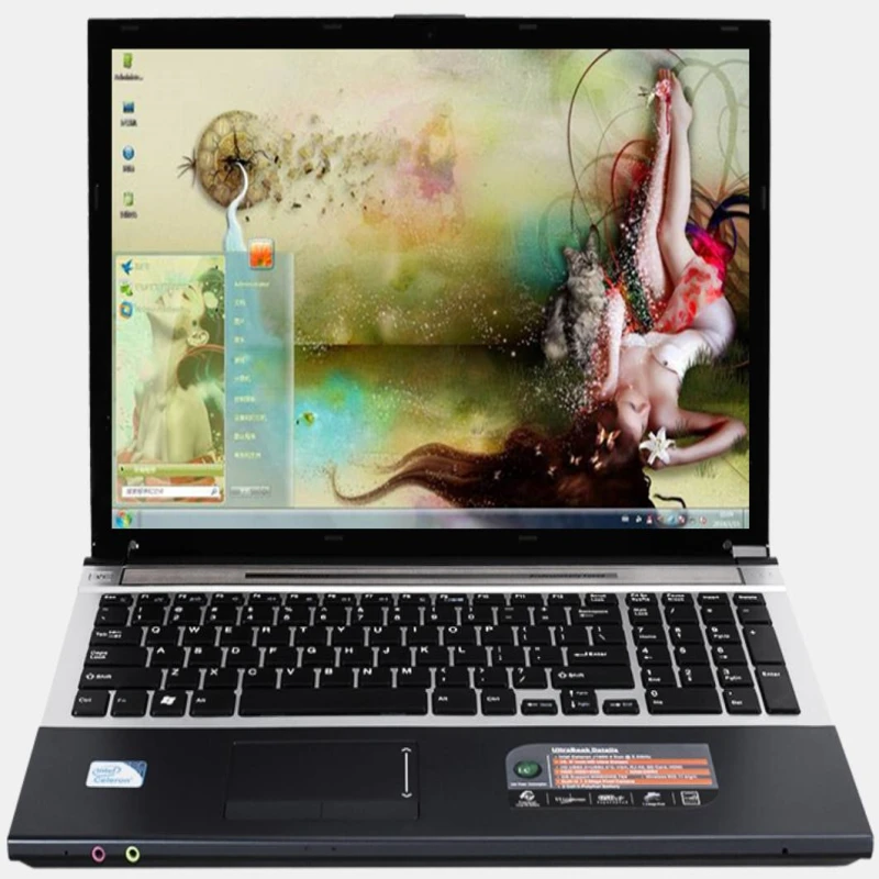 8G ram+ 120G SSD+ HDD 320G Intel Core i7 cpu ноутбуки с разрешением 15," 1920x1080P HD Windows 7/10 ноутбук с DVD-RW для офиса и дома