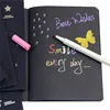 Nouveau Carnet de Croquis Journal pour Dessin Peinture Graffiti Couverture Souple Noir Papier Croquis Livre Portable Bureau Fournitures Scolaires Cadeau ► Photo 2/6