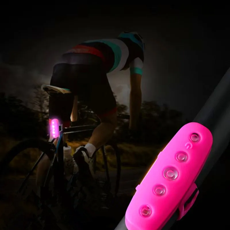 Новый велосипед велотренажёр лампы безопасности Mtb дорожный Usb зарядки Вернуться