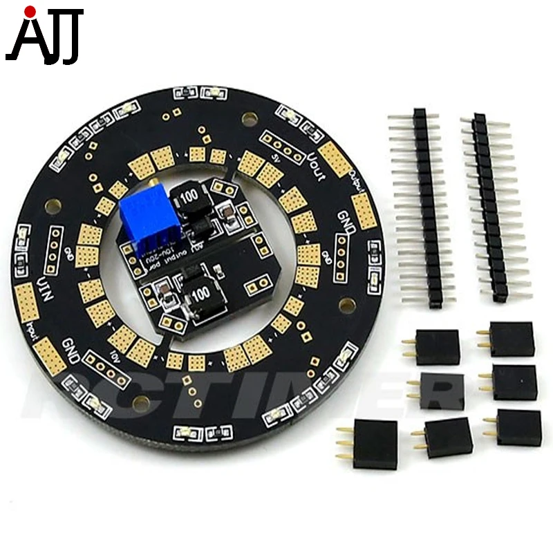 

Плата распределения мощности RCTIMER с двойным BEC для DIY FPV квадрокоптера