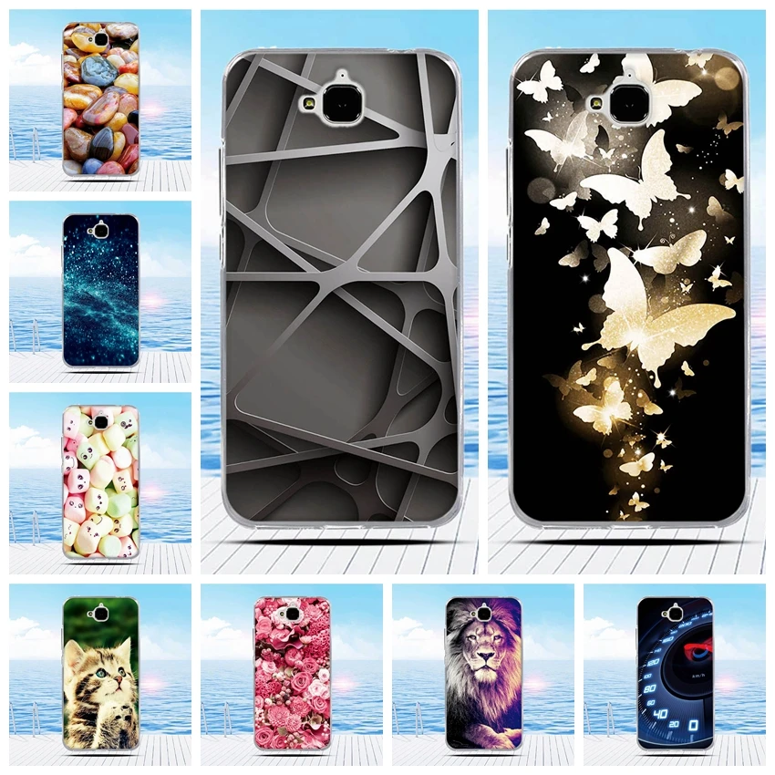 Для Huawei Y6 Pro/Honor Play 5X/Enjoy 5 чехол с 3D рельефным рисунком из мультфильма задняя крышка