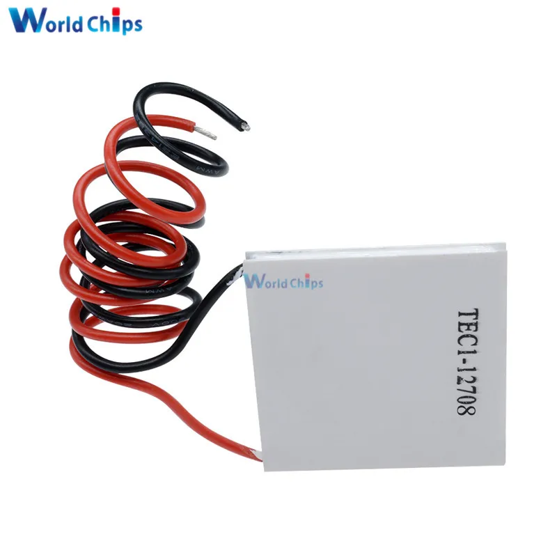 TEC1 12708 DC 12V 8A TEC Термоэлектрический охладитель Пельтье 40*40 м элемент модуль