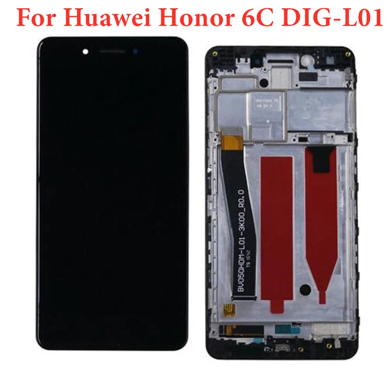 

Full New LCD display + Touch screen Digitizer Assembly Replacement For Huawei Honor 6C DIG-L01 / Nova Smart / DIG-L21HN
