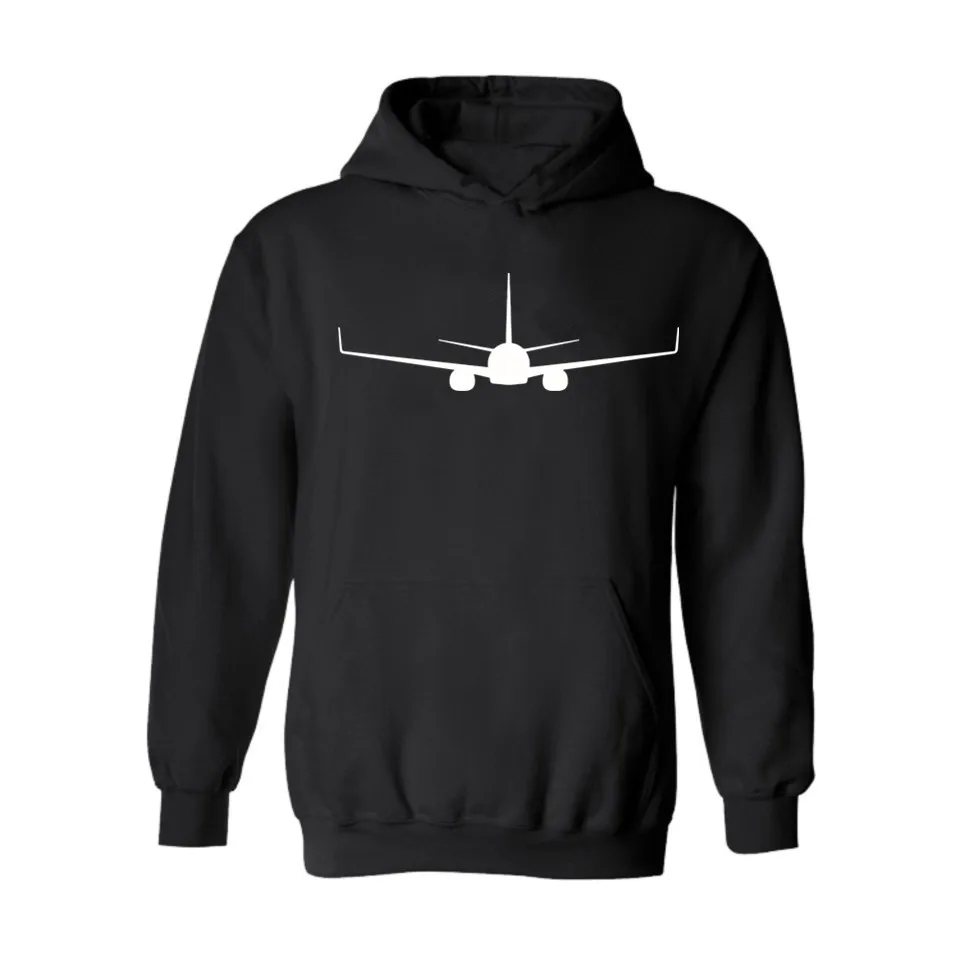 XQXON aircraft High quality men hoodies sweatshirt Autumn winter BOEING