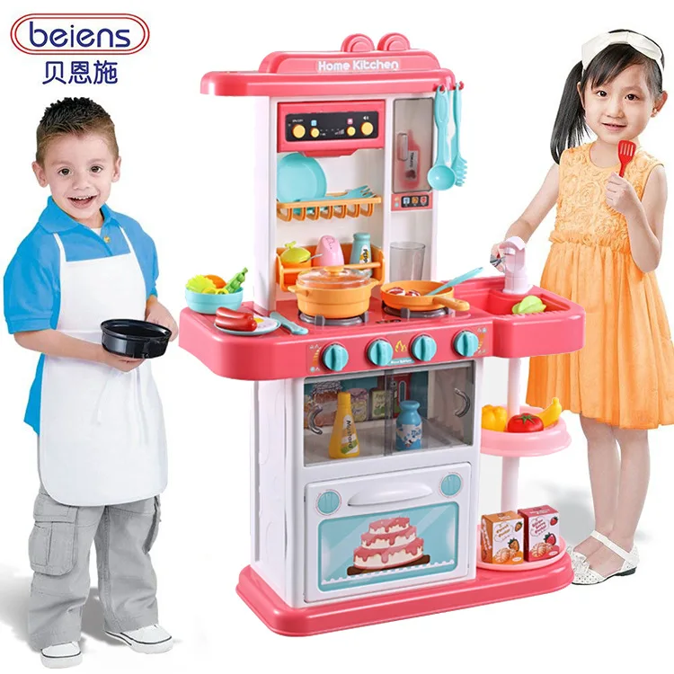 Детские Классические ролевые игры, кухонные игрушки, имитирующие свет шеф-повара, кухонные наборы для приготовления веселой игры, подарок для девочки, игрушки для девочек, миниатюрная еда