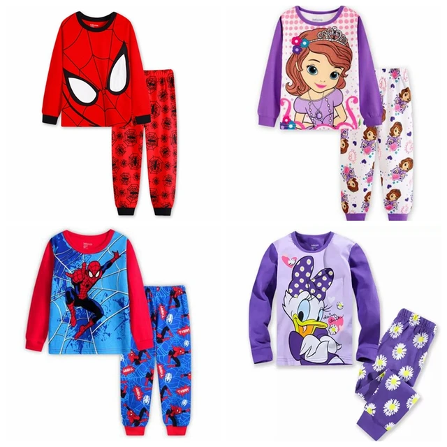 100 Cotton Pajamas Long Sleeve Autumn Pajamas Baby Boy Pajamas
