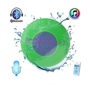 

Portable Subwoofer Shower Waterproof Wireless Bluetooth Speaker Car Handsfree Receive Call Music Suction Mic For iPhone Samsung