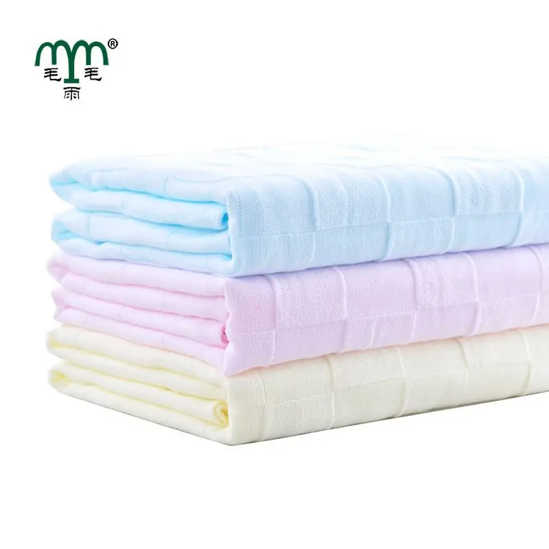 100% cotton double layer gauze towel soft breathable quick-drying absorbent thin wool | Дом и сад
