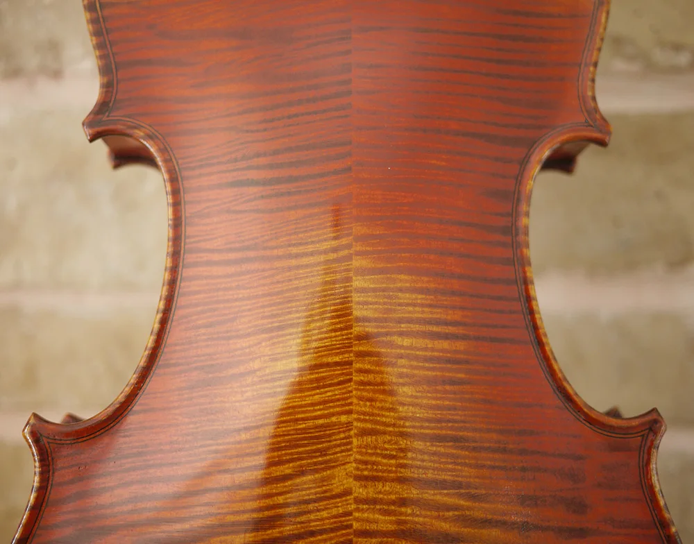 Модель Antonio StradIvari 1715. Антикварный лак ручной работы. No.2434. Мощный тон