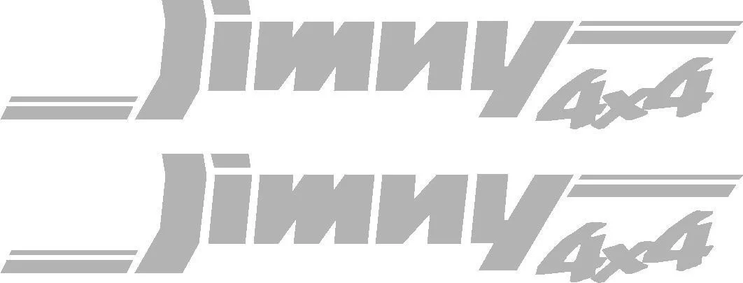 Для 2 шт./пара Suzuki Jimny 4x4 270 мм наклейки графики боковые восстановление