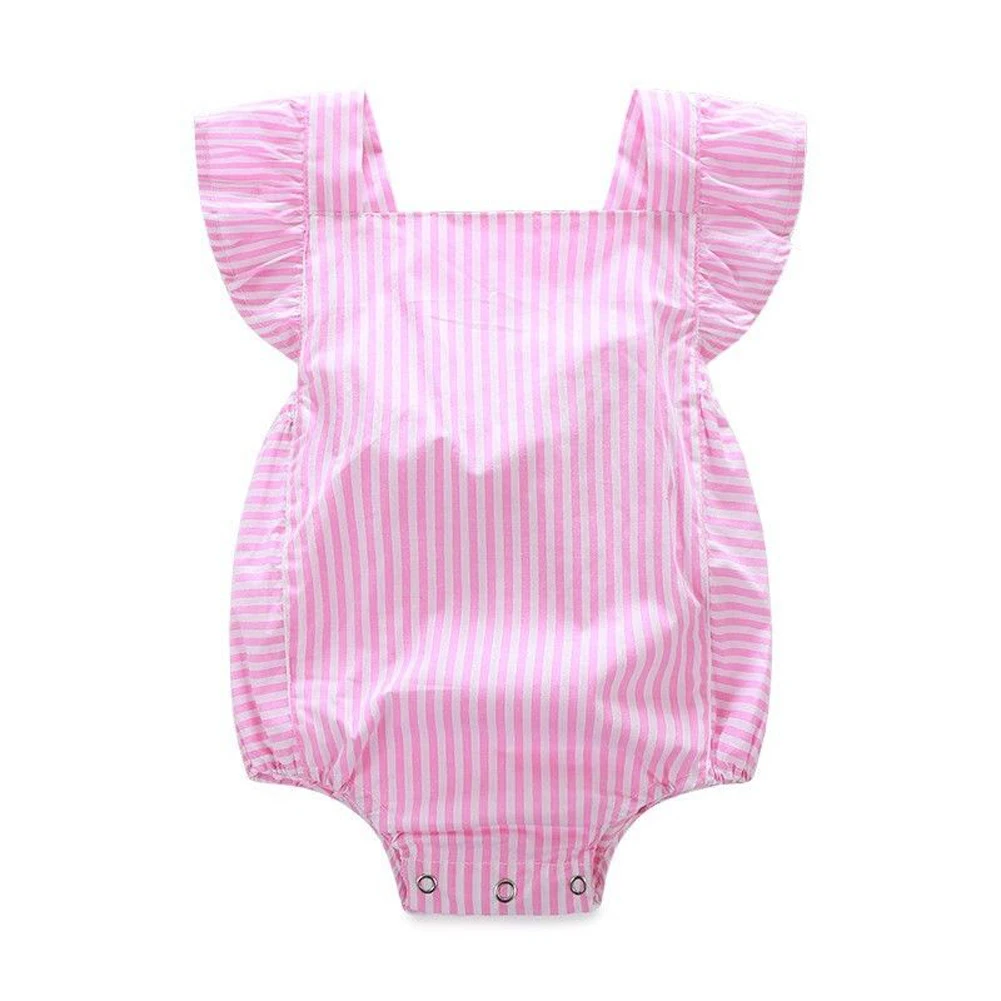 

Cute Baby Summer Clothing Set Sleeveless Toddler Baby Girl Clothes Romper Jumpsuit Outfits Sunsuit Baby Clothing Set 0-18M