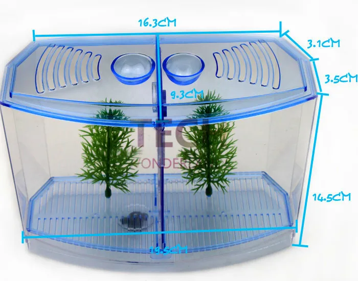 HONGYI рыбный ящик для заводчиков, аквариумный инкубатор для размножения изоляция инкубатора коробка Бак Для гуппи рыбы заводчик