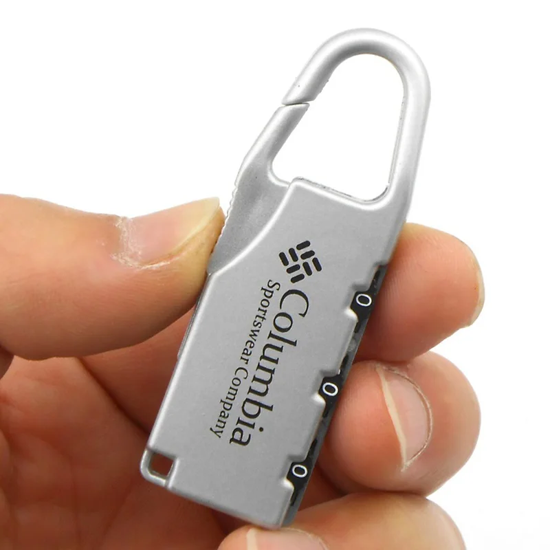500PCS Popular Zinc Alloy Combination Lock 3Digit Password Padlock
