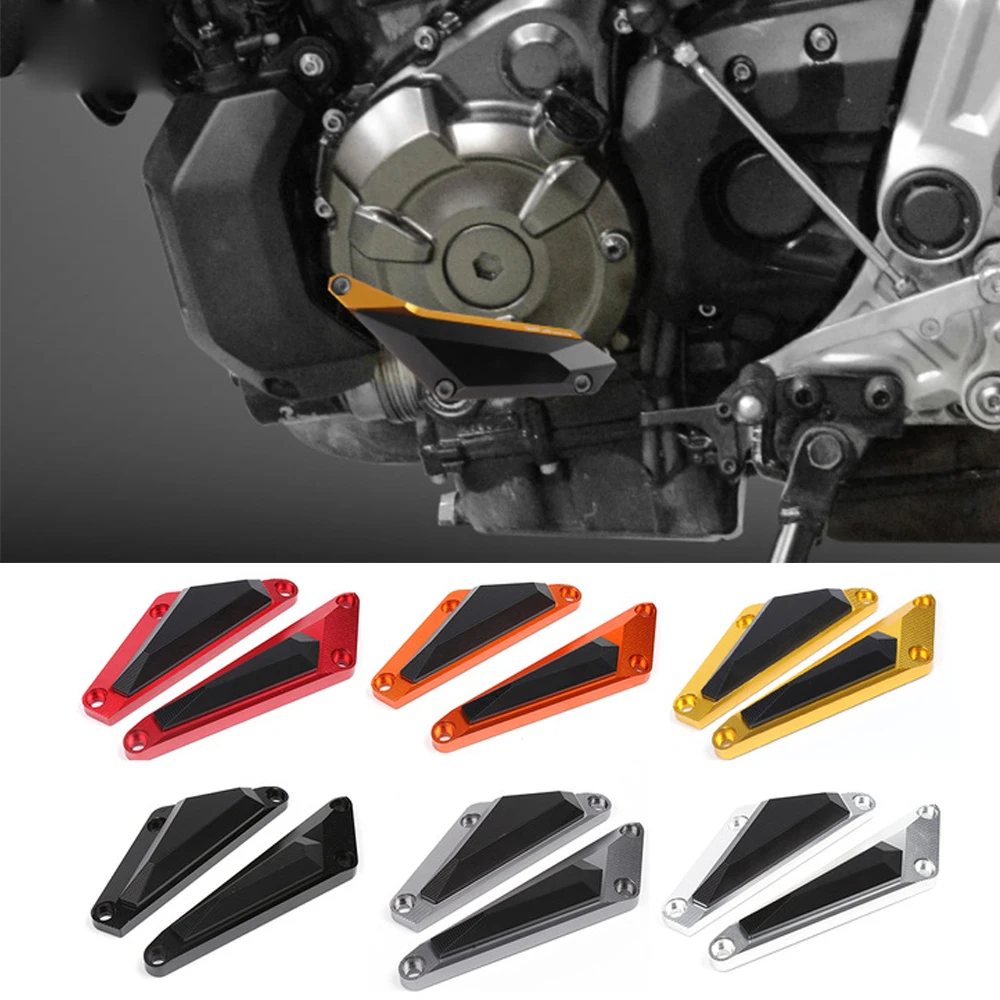 For Yamaha Mt07 Fz07 2014 2015 Motorcycle Left&right Cnc Engine Case Slider Cover Crash Pads