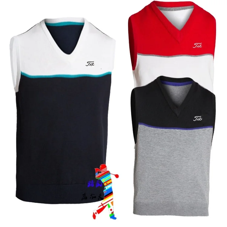 

2017 new arrival male spring slim wool sweater V-neck sweater autumn outerwear thermal vest