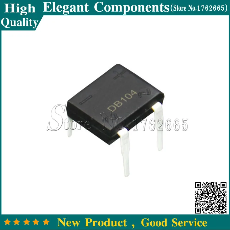 100Pcs DB104 DIP DB104S 4Pin DIP4 Diode Rectifier Bridge Free Shipping ...