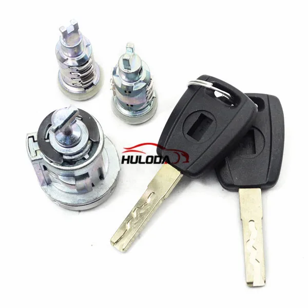 

For Fiat full set lock (indules ignition lock,left door lock,right door lock）