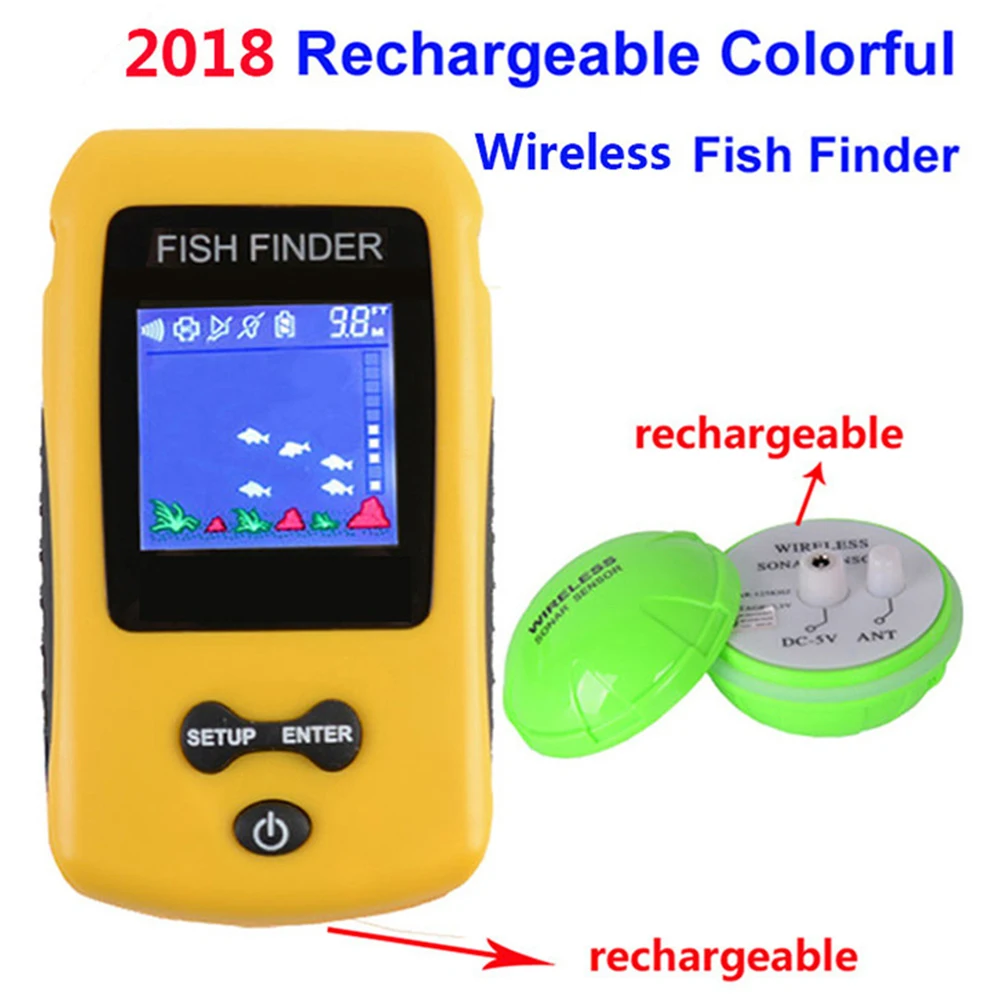 “ Alarme de Pesca da Indicador Receptor 1 4