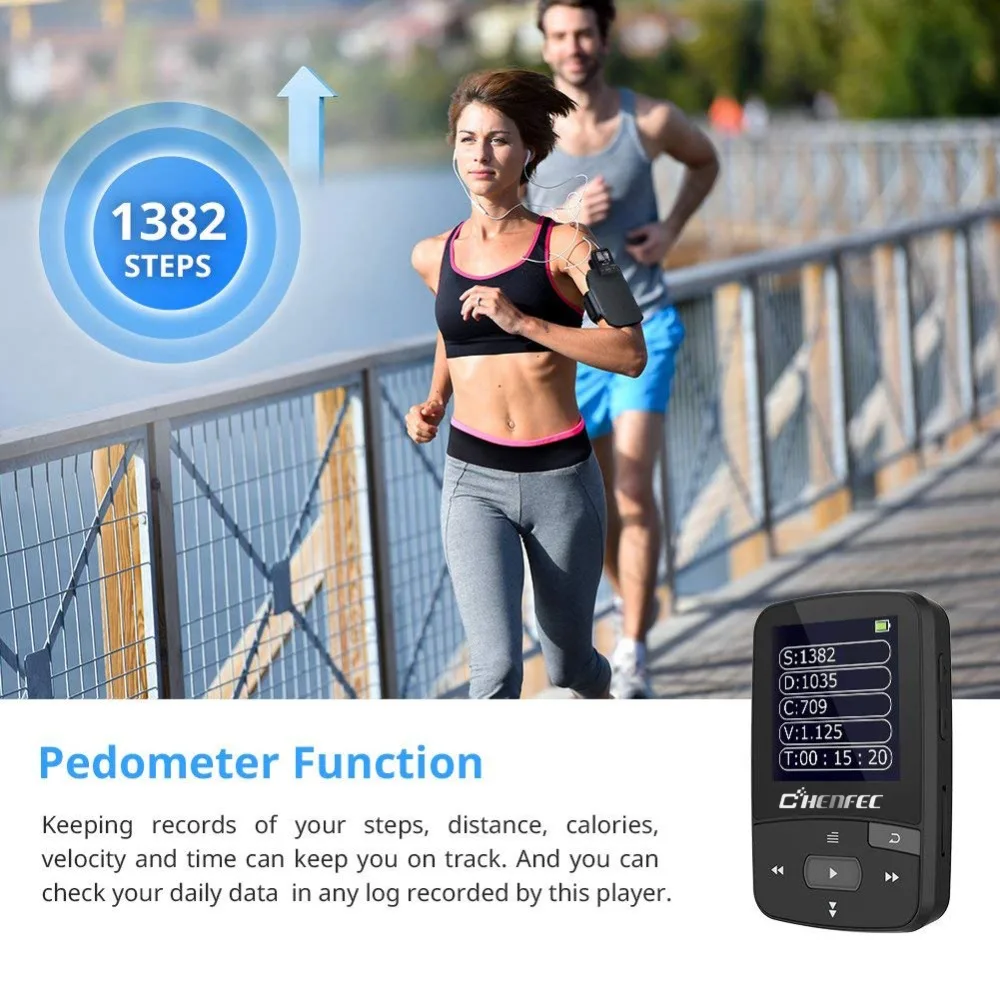 RUIZU MP4 плеер Bluetooth 16 ГБ музыкальный с Pedo Meter FM радио часы диктофон электронная книга
