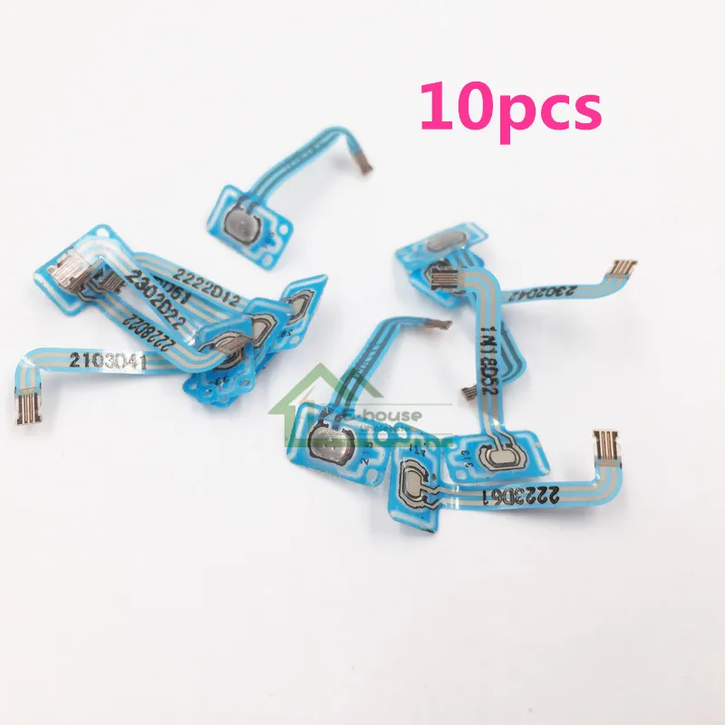 10pcs Power Switch Flex Cable ON/ Off Button Ribbon Cable Replacement
