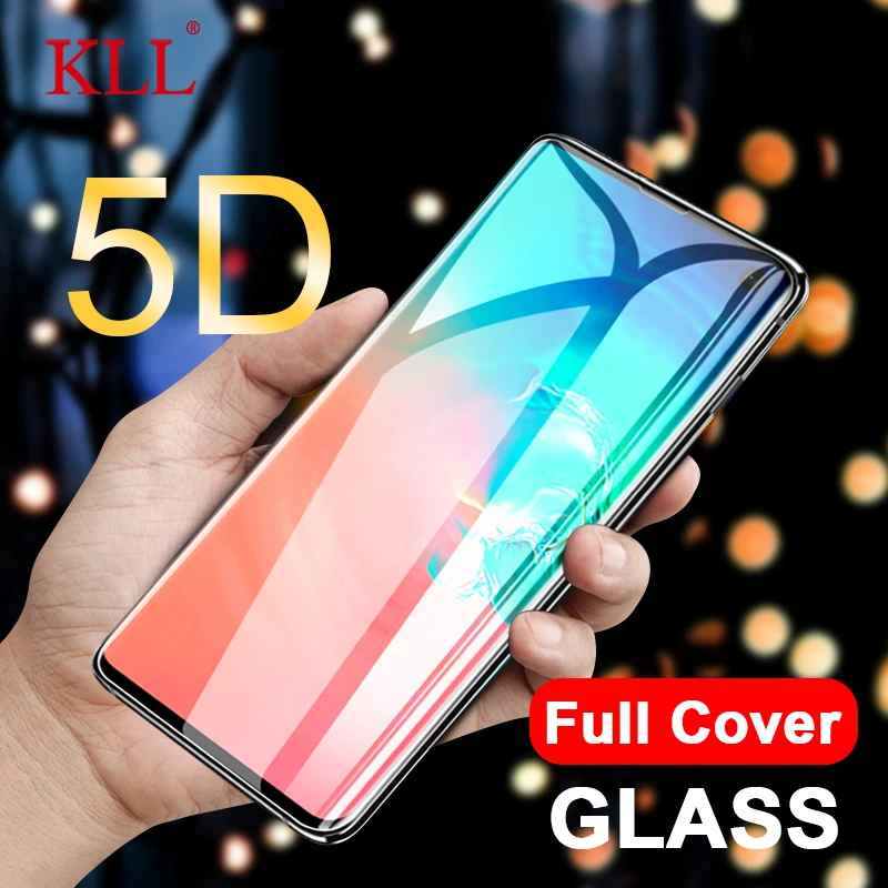 

5D Curved Edge Full Cover Tempered Glass for Samsung Galaxy S10E Screen Protector Film Full Glue Glass for Samsung S10 S10 Plus
