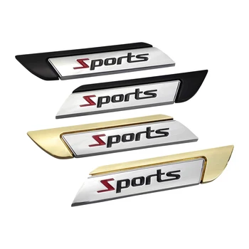 

Metal Stickers Sports Logo for Bentley Chevrolet Land Rover SEAT Mitsubishi Infiniti Pontiac Ssangyong Fender Side Emblem Auto
