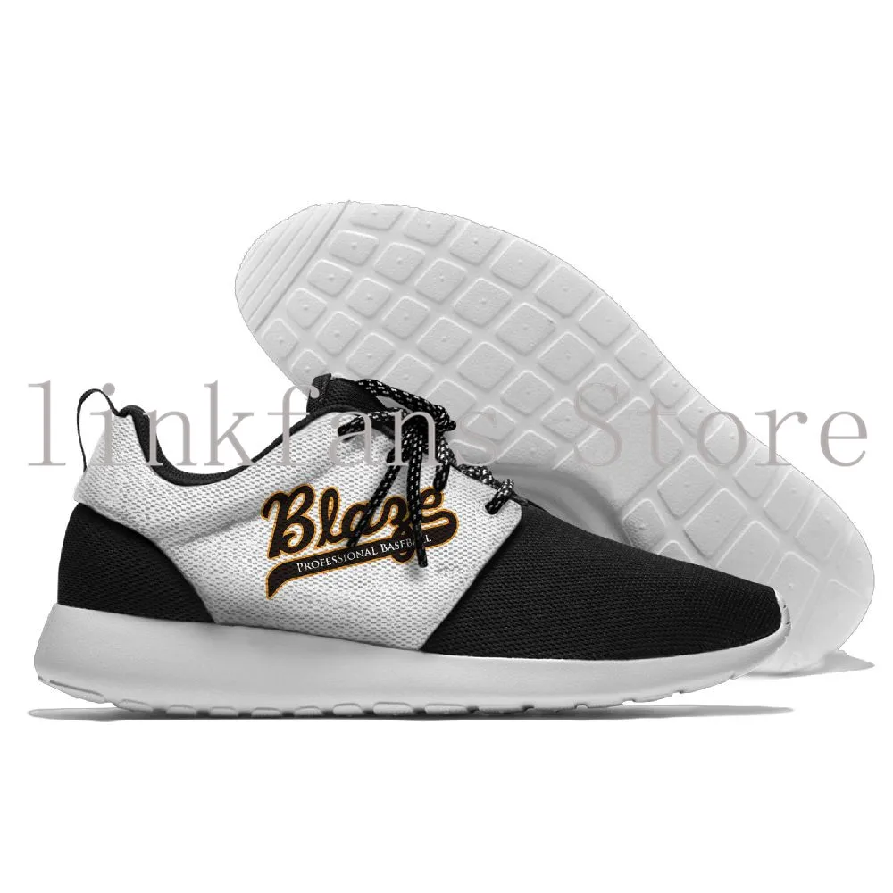 

Bakersfield Blaze Mesh Running Athletic Shoes Mountain Walking Shoes Men Women Jogging rubber black lace-up Shoes