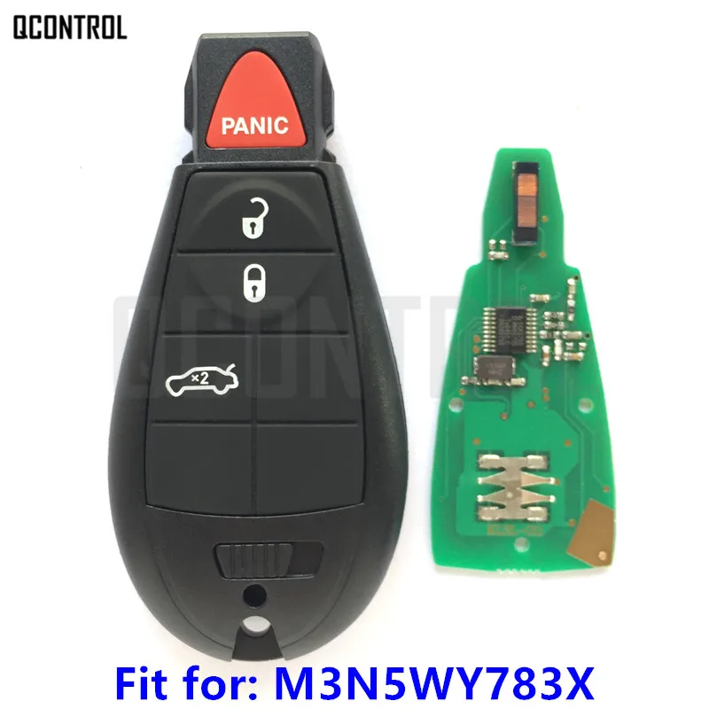 QCONTROL 4BT дистанционный ключ для Chrysler автомобиля 300 город и страна смарт-ключ PN