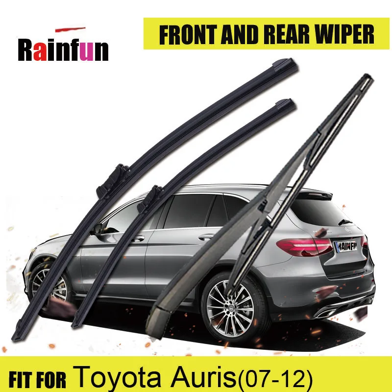 RAINFUN 26 &quot+ 16&quot стеклоочистителя подходит для TOYOTA AURIS (07-12) 12 &quotсзади задней