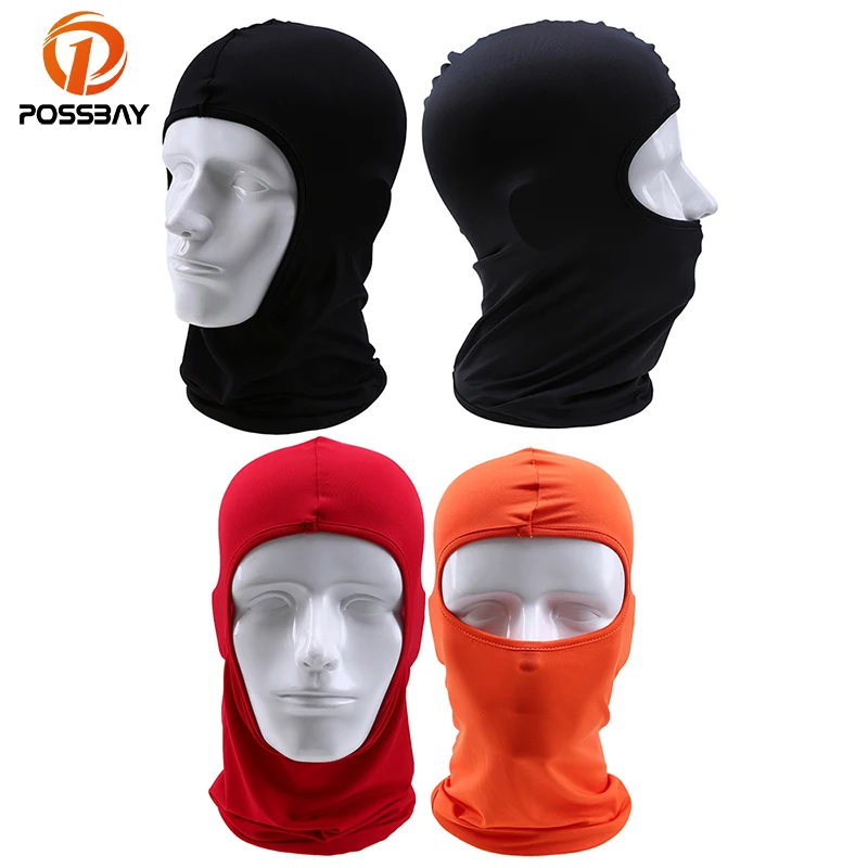 POSSBAY Motorcycle Face Mask Breathable Quick Dry Riding Masks Headgear