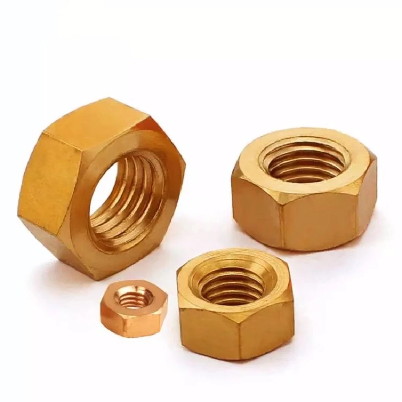 

M3 M4 100PCS DIN934 Hexagonal copper nut cap