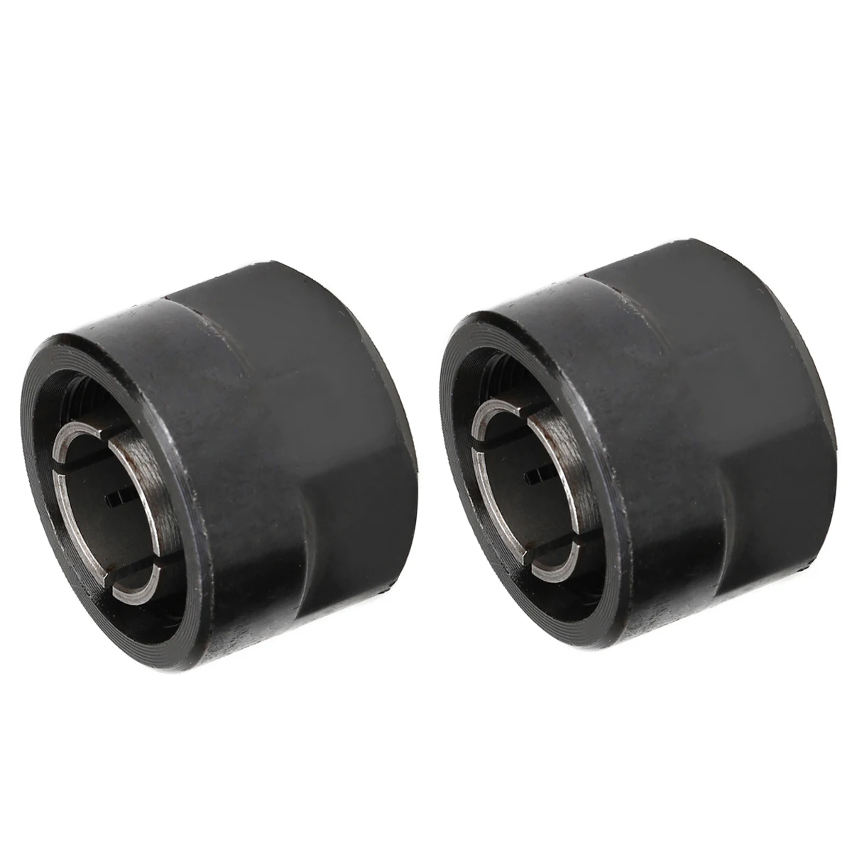 2pcs Collet 1/2" 12.7mm 12mm Durable Router Collets for HITACHI 23421 M12VE M12VC M12V2 M12SE M12SA2
